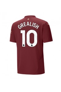 Fotbalové Dres Manchester City Jack Grealish #10 Třetí Oblečení 2024-25 Krátký Rukáv